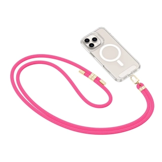 Šňůrka na mobil Tech-Protect C7S Crossbody – růžová