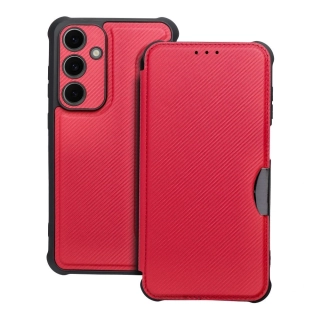 Flipové pouzdro RAZOR Book – Galaxy A16 4G/5G, červené
