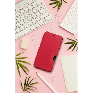 Flipové pouzdro RAZOR Book – Redmi 14C / Poco C75, červené