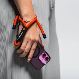 Šňůrka k mobilu na ruku Forcell R10X40 červená