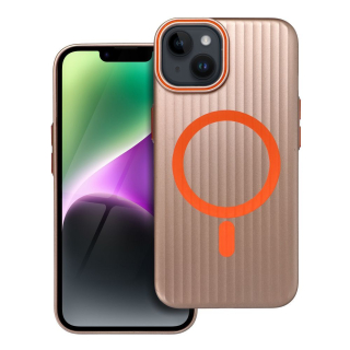 Pouzdro Simply MagSafe iPhone 14 titan pískové
