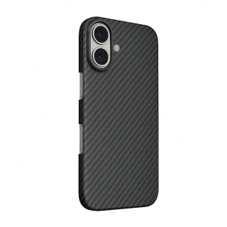 Swissten MagCarbon iPhone 17 – černý kevlarový kryt