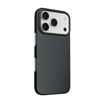 Swissten MagCarbon iPhone 17 Pro Max – černé pouzdro s Magsafe