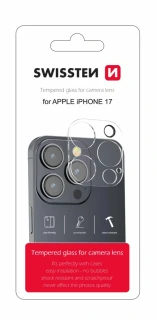 Tvrzené sklo na mobil Apple iPhone 17 Ochrana Fotoaparátu - Swissten 2,5D