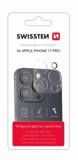 Ochranné sklo Swissten na čočky fotoaparátu iPhone 17 Pro (8595217494282)