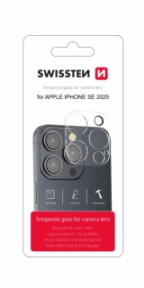 Ochranné sklo Swissten na čočky iPhone 16e / iPhone 17e (8595217492714)