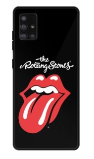 Lesklé pouzdro iSaprio pro Samsung Galaxy A51 - Rolling Stones