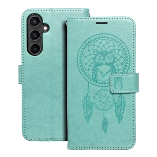 MEZZO Book pouzdro Samsung Galaxy A17 – zelený lapač snů
