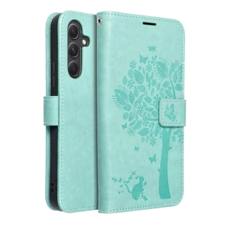 MEZZO Book pouzdro Samsung Galaxy A17 – zelený strom