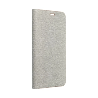 LUNA Book Gold pouzdro Samsung Galaxy A17 - stříbrné