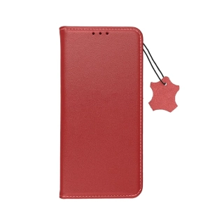 Kožené SMART PRO Book pouzdro Samsung Galaxy A17 - červené