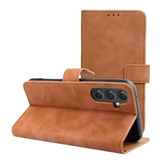 TENDER Book pouzdro Samsung Galaxy A17 - hnědé