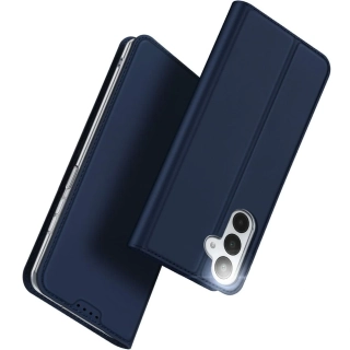 Flipové pouzdro Dux Ducis Skin Pro Samsung Galaxy A17 / A18 5G – modré