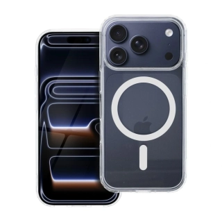 Drop Glue Colorful Ring Mag Cover iPhone 17 Pro – bílý