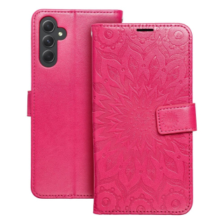 Flipové MEZZO Book pouzdro Samsung A54 5G - mandala magenta