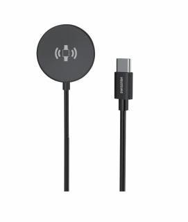 SWISSTEN MAGNETICKÝ KABEL PRO SAMSUNG GALAXY WATCH, USB-C 1.2 M ČERNÝ