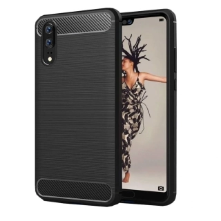 Kryt na mobil Huawei P20 Pro - Carbon černý