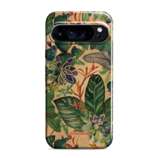 Odolný obal Mobiwear Elite Pro - Google Pixel 9 Pro XL - EP05E Sukulenty