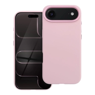 Kryt na mobil iPhone Air Forcell F-Protect Frame růžový s MagSafe