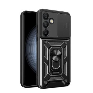 Odolné pouzdro na mobil Samsung Galaxy A36 Hybrid Armor Camshield černé