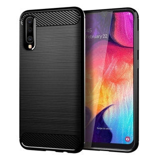 Kryt na mobil Samsung Galaxy A50 / A30s Carbon obal černý