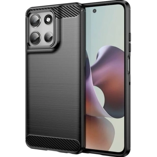 Kryt na mobil Motorola Moto G56 5G Carbon černý
