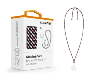 Šňůrka Crossbody Aligator Machršňůra UNI trikolora