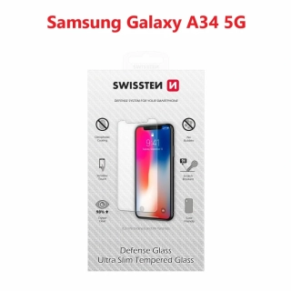 Ochranné sklo na mobil Samsung Galaxy A34 5G Swissten 2,5D 8595217480889