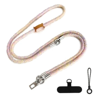 Šňůrka na mobil crossbody Aligator Machršňůra 3v1 mix pink