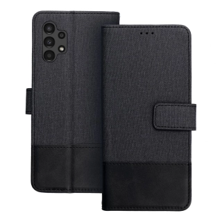 Knížkové flip pouzdro - Samsung Galaxy A13 4G - COOLCASE GOMMA BOOK - černé