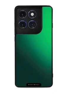 Lesklý kryt Mobiwear Glossy - Motorola Edge 60 Pro - Zelený - VÝPRODEJ