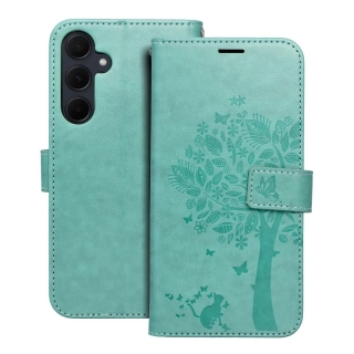 Flip pouzdro MEZZO Book Samsung Galaxy A37 5G Zelený strom