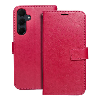 Flip pouzdro MEZZO Book Samsung Galaxy A37 5G Magenta mandala