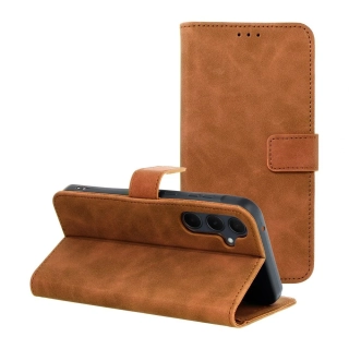 Flip pouzdro TENDER Book Samsung Galaxy A37 5G Hnědé