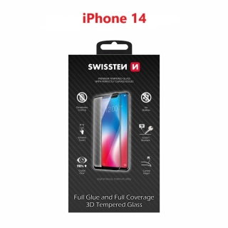 Ochranné sklo Swissten 3D Full Glue iPhone 13/14 8595217480254
