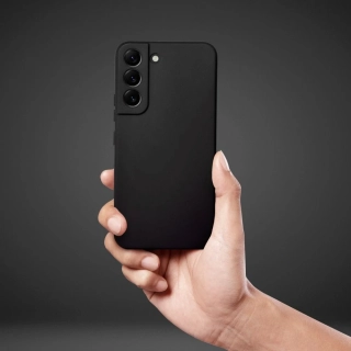 Silikonový kryt na mobil Samsung Galaxy A57 5G - Soft černý