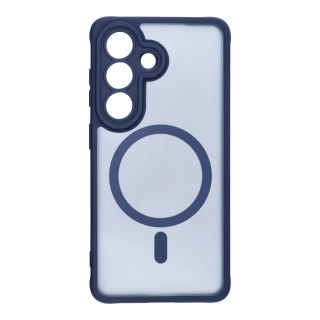 MagSafe kryt na mobil Samsung Galaxy S26 - Full Matte Mag Cover modrý