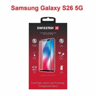 Ochranné sklo Samsung Galaxy S26 - Swissten Full Glue černé 8595217495562
