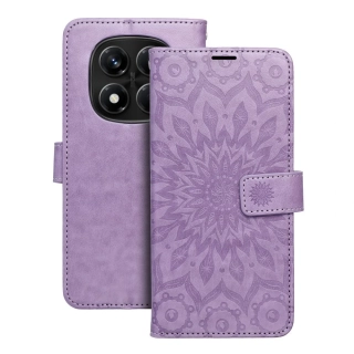 Flip pouzdro na mobil Xiaomi Redmi Note 15 5G - MEZZO Book mandala fialové