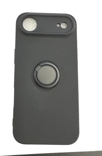 Kryt na mobil iPhone Air - Silicone Ring černý