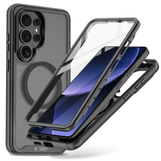 Kryt na mobil Galaxy S26 Ultra Tech-Protect 360 Defense černý