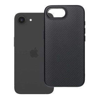 Černé pouzdro Carbon Elite Mag s MagSafe pro Apple iPhone 17e