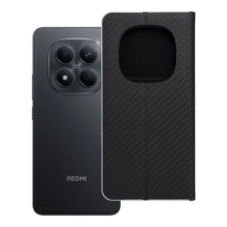 Flip pouzdro Redmi Note 15 5G Luna Carbon černé