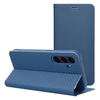 Flip pouzdro Galaxy A57 5G Luna Carbon modré