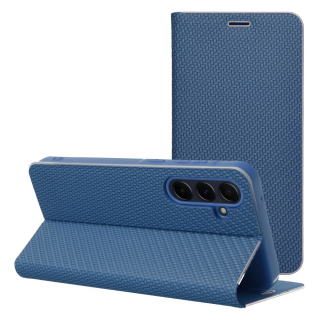 Flip pouzdro Galaxy A37 5G Luna Carbon modré