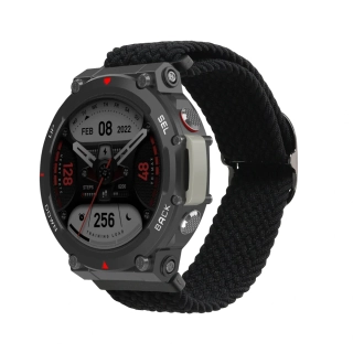 Řemínek pro Huami Amazfit T-Rex 2 kwmobile - černá