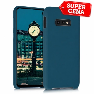 Kryt na mobil Samsung Galaxy S10e kwmobile TPU matně petrolejový