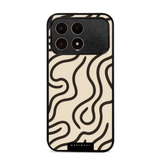 Lesklý kryt na mobil Poco F8 Pro - Mobiwear Glossy GA60G proužky