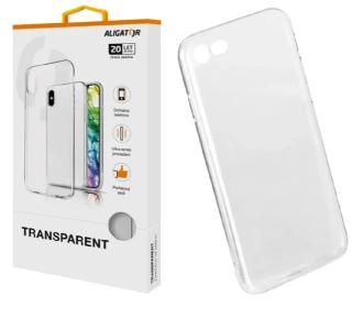 Pouzdro TRANSPARENT ALIGATOR Apple iPhone 7/8