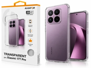 Čirý kryt Xiaomi 17T Pro ALIGATOR Transparent 0,4 mm